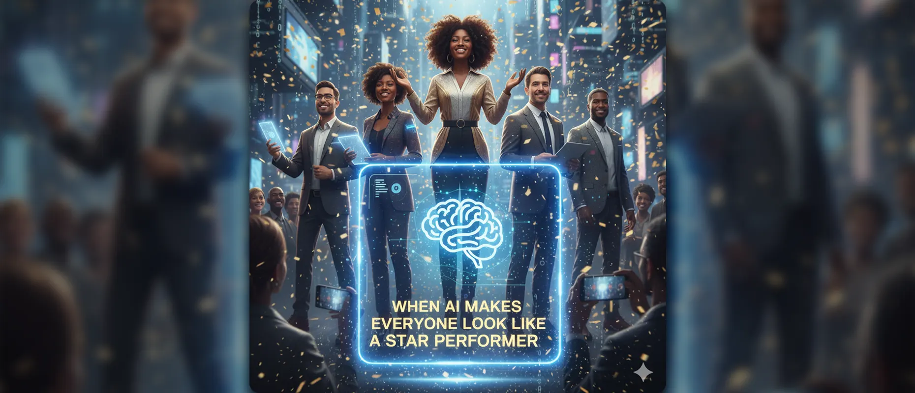 When AI Makes Everyone Look Like a Star Performer